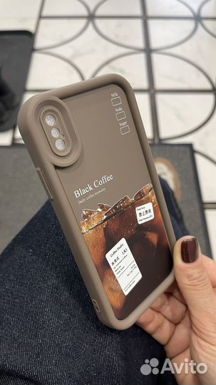 Чехол из жидкого силикона для iPhoneXxs