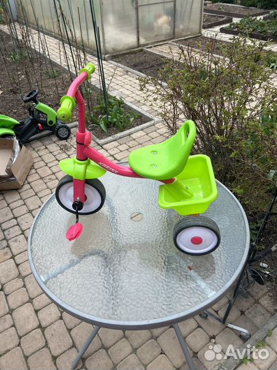 Детский трехколесный велосипед бу