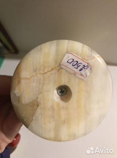 Подсвечник из оникса