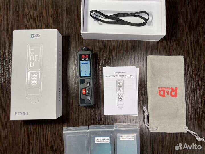 Толщиномер ET330 высокий класс точности