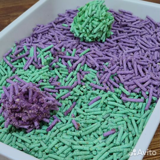 Кошачий наполнитель тофу 50л. 20 кг