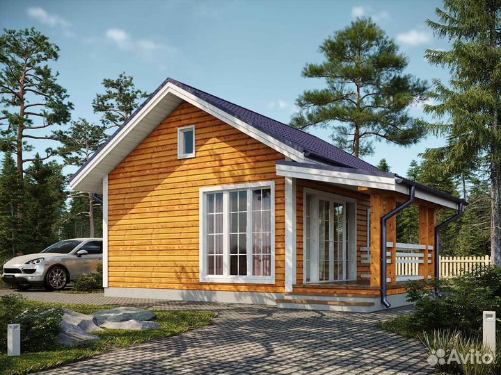 Каркасные домики под ключ