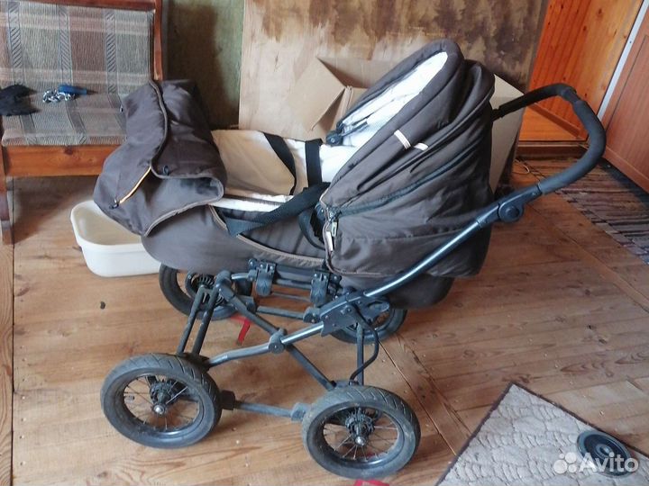Коляска 2 в 1 бу + ходунки