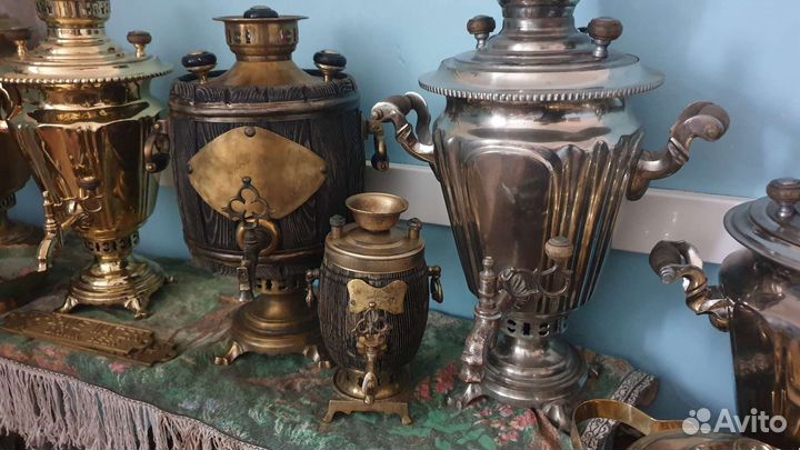 Декоративный самовар для антуража авторская работа