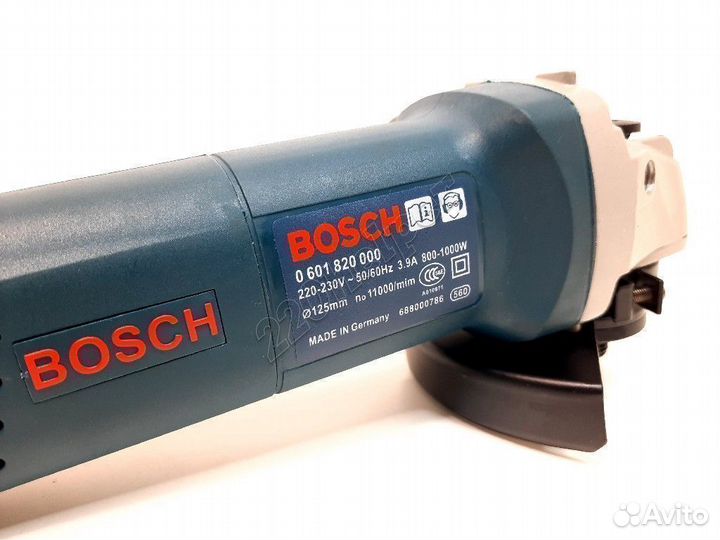 Ушм Bosch 125мм с регулировкой оборотов