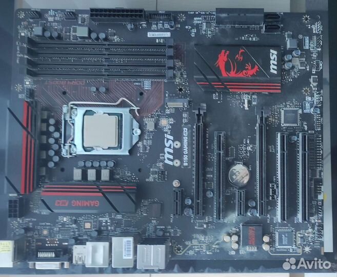 Intel core i7 6700 + Msi b150 gaming m3