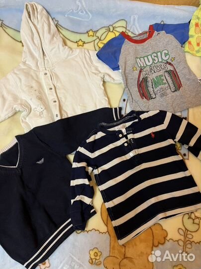 Пакет вещей для мальчика 9-12 мес