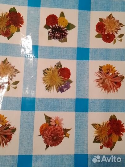 Клеенка на стол на тканевой основе