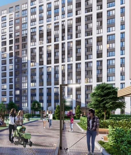 1-к. квартира, 30,1 м², 13/25 эт.