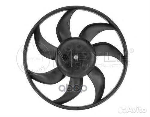 Крыльчатка с эл.мотором opel corsa D 06- 614236