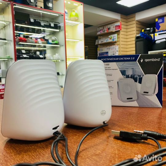 Колонки компьютерные Gembird SPK-100-W
