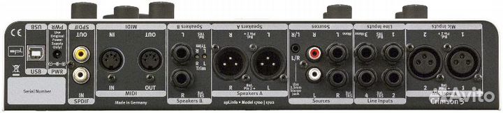 USB интерфейс SPL Crimson 3 Black