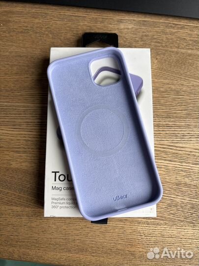 Чехол uBear Touch Mag Case для iPhone 14 Plus, фио