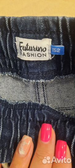 Джинсы джоггеры на мальчика 152 см