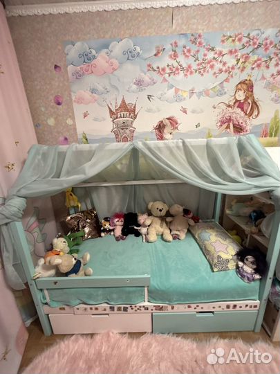 Кровать домик