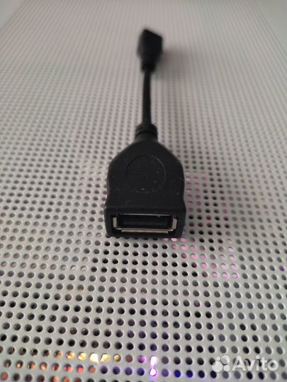 Переходник плеера micro USB - USB A (female)