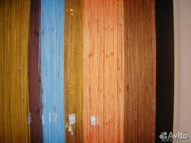 Шторы ниточные/кисея