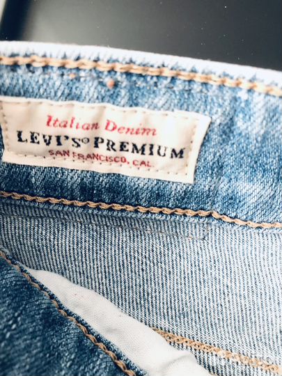 Джинсы Levis 721 high rise skinny premium p. W 24