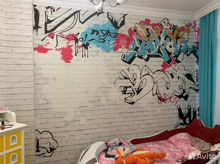 Поклейка обоев