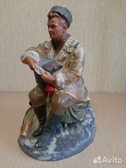Статуэтка Василий Теркин. Гипс