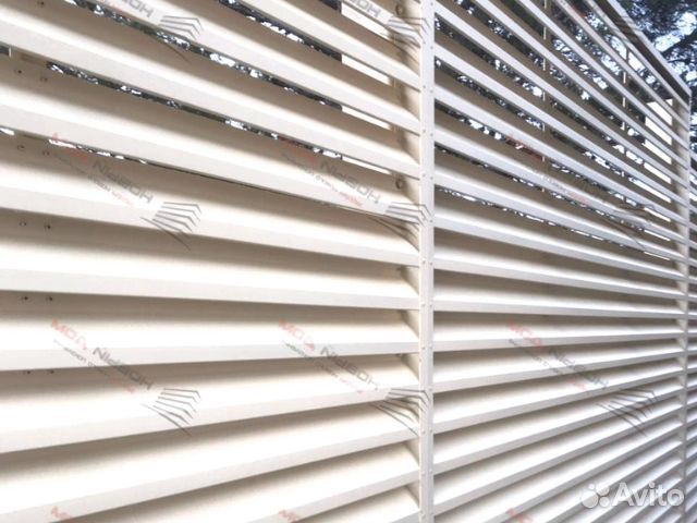 Забор жалюзи еврозабор