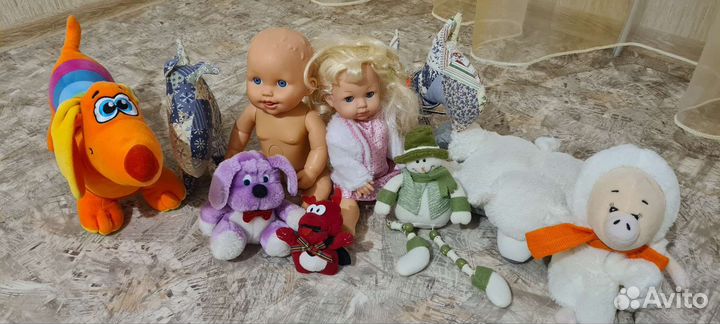 Игрушки пакетом
