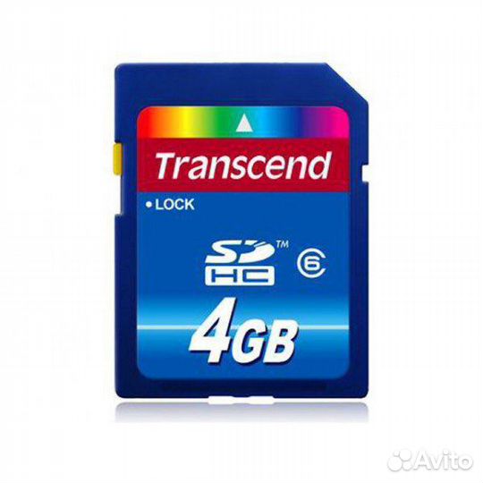 Карта памяти Kingston 2gb и Transcend 4gb