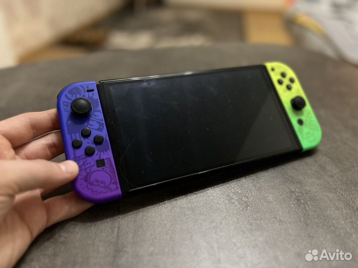 Nintendo switch oled splatoon 3 edition
