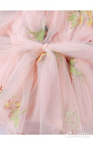 Платье боди для девочки 68