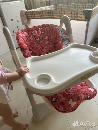 Стул для кормления happy baby william classic