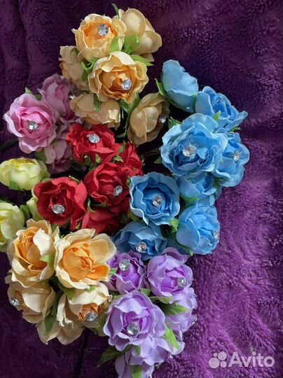 Розочки искусственные цветы
