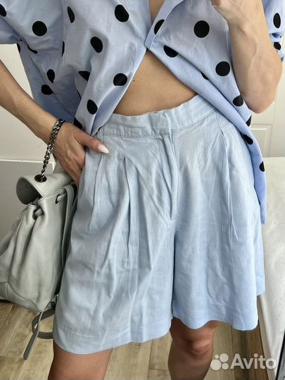 Шорты женские льняные Sela