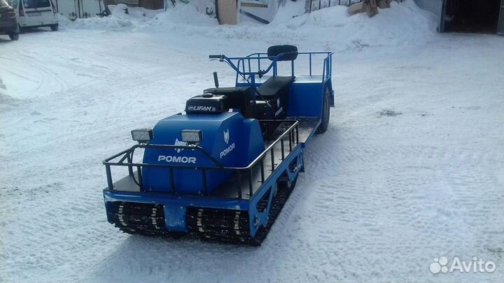 Мотобуксировщик pomor Х2 K20