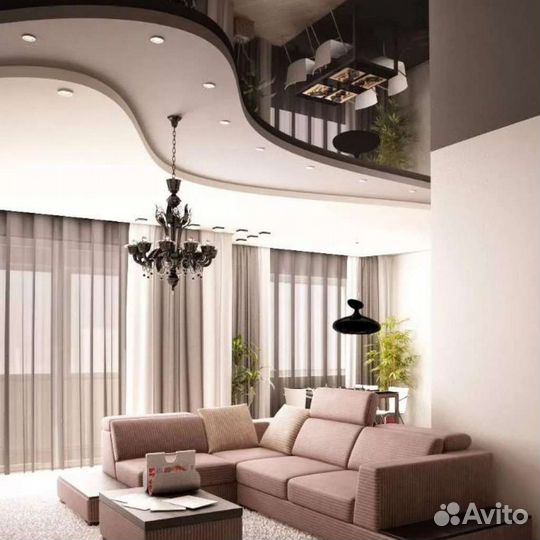 Натяжные потолки