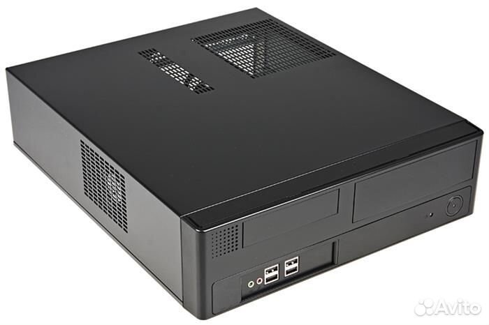 Корпус DeskTop inwin BL641 Black microatx