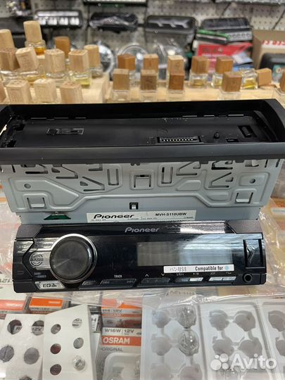 Магнитола pioneer mvh-s110ubw 4x50