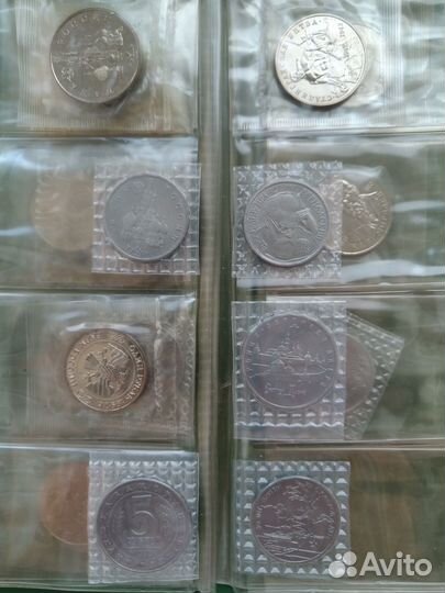 Юбилейные рубли СССР, России 1992-93г. в запайке