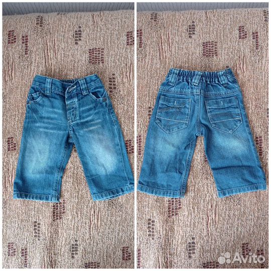 Детские фирменные вещи на мальчика до года пакетом