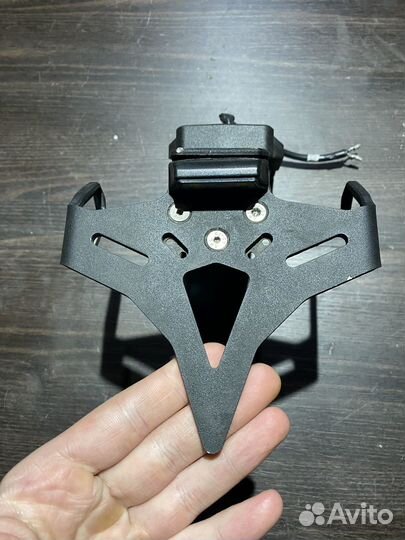 Крепление номера для kawasaki z900 17-19