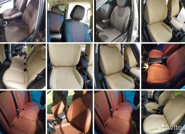 Чехлы из экокожи. Авточехлы премиум