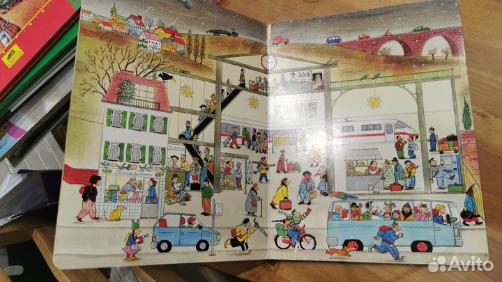 Виммельбух зимняя книга Ротраут Сузанна Бернер