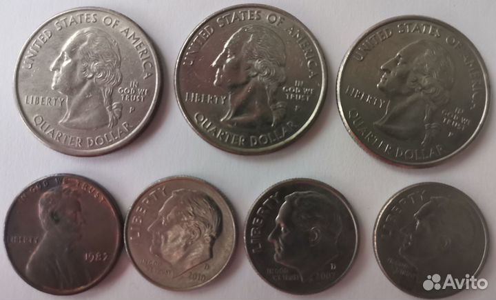 Монеты (зарубежные страны)