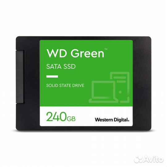 SSD 240Гб WD Green WDS240G2G0A