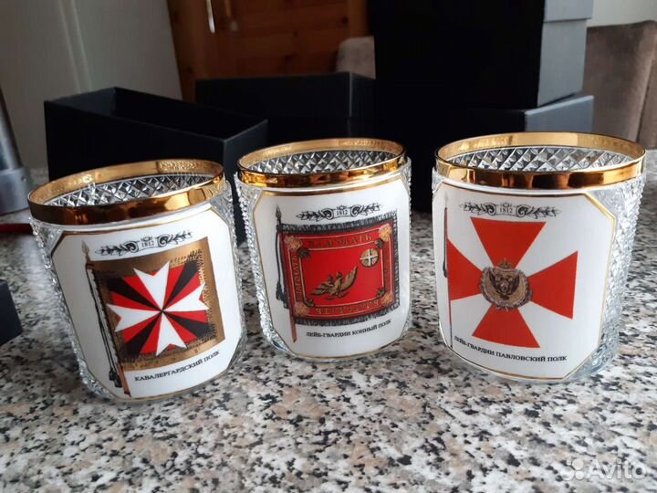 Хрустальные Стаканы для виски 1812 год