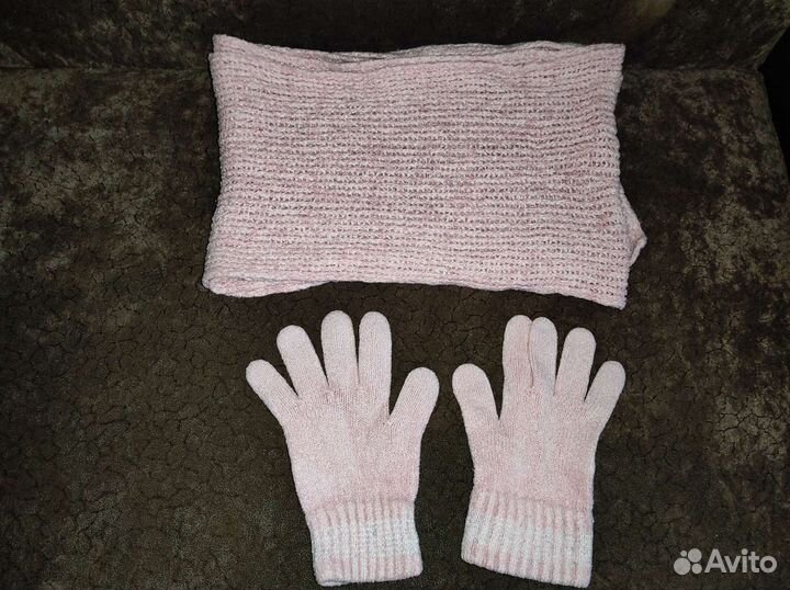 Шапки, береты, шарф, платок, перчатки