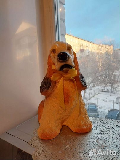 Статуэтка копилка собака