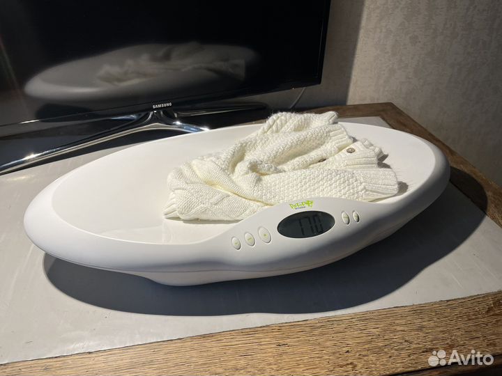 Электронные детские весы для новорожденных