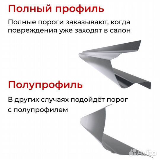 Ремонтные пороги Daewoo Lanos хэтчбек 5 дверей