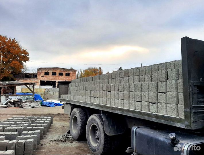 Блоки отсевные шлакоблоки