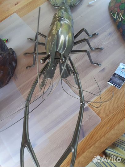 Металлическая креветка